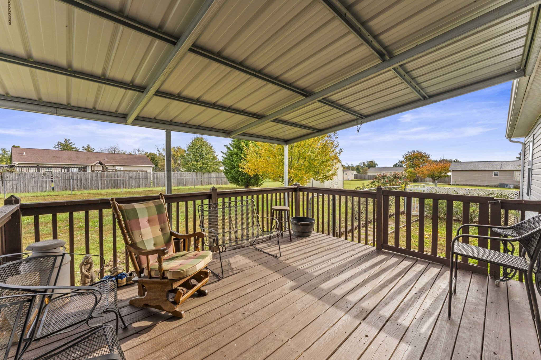 159 Apple Drive Winchester, TN 37398 - Photo 22 of 32 a view of balcony with wooden floor