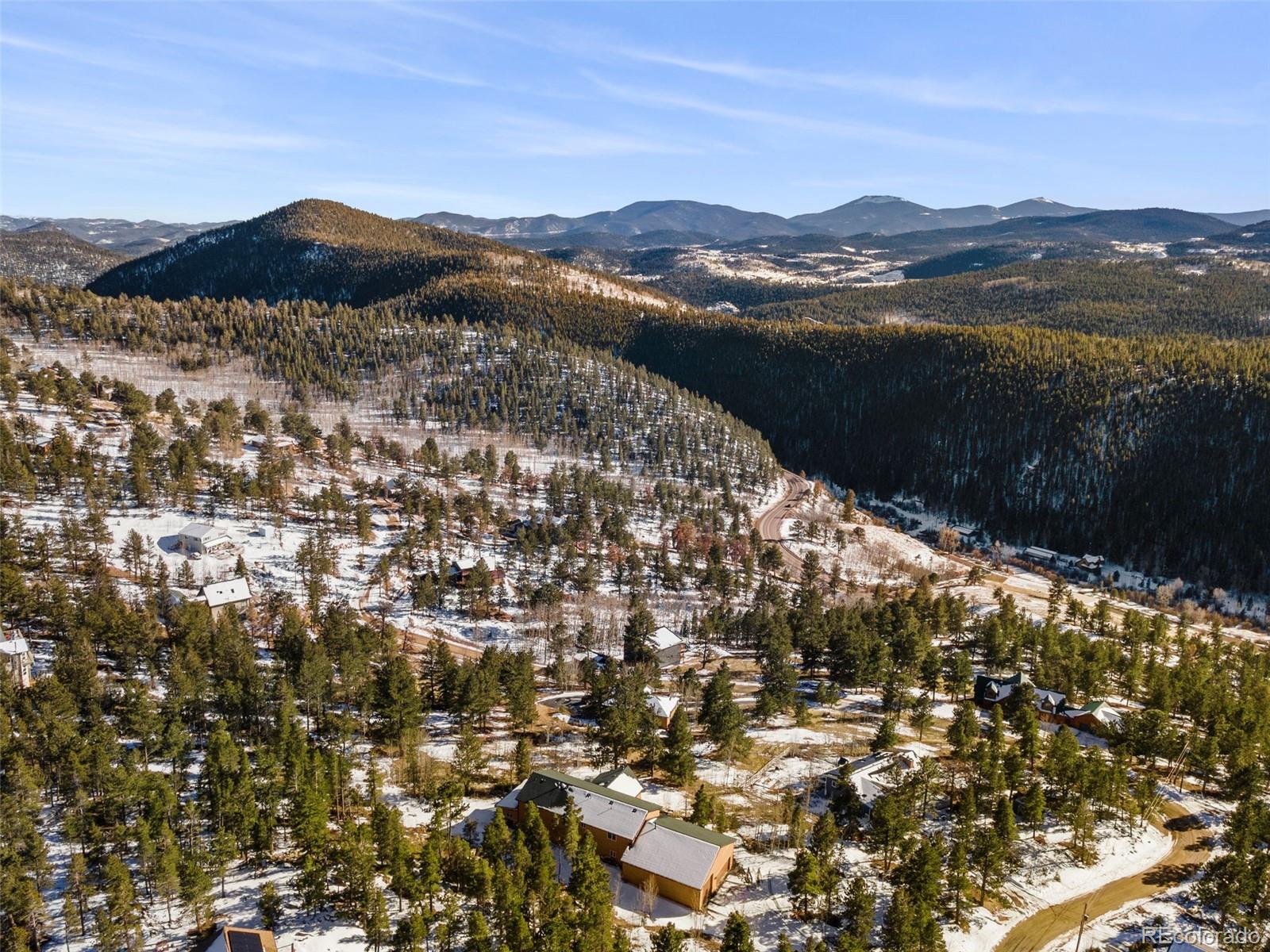 412 Evergreen Road Black Hawk, CO 80422 - Photo 46 of 48 a view of lake with mountain