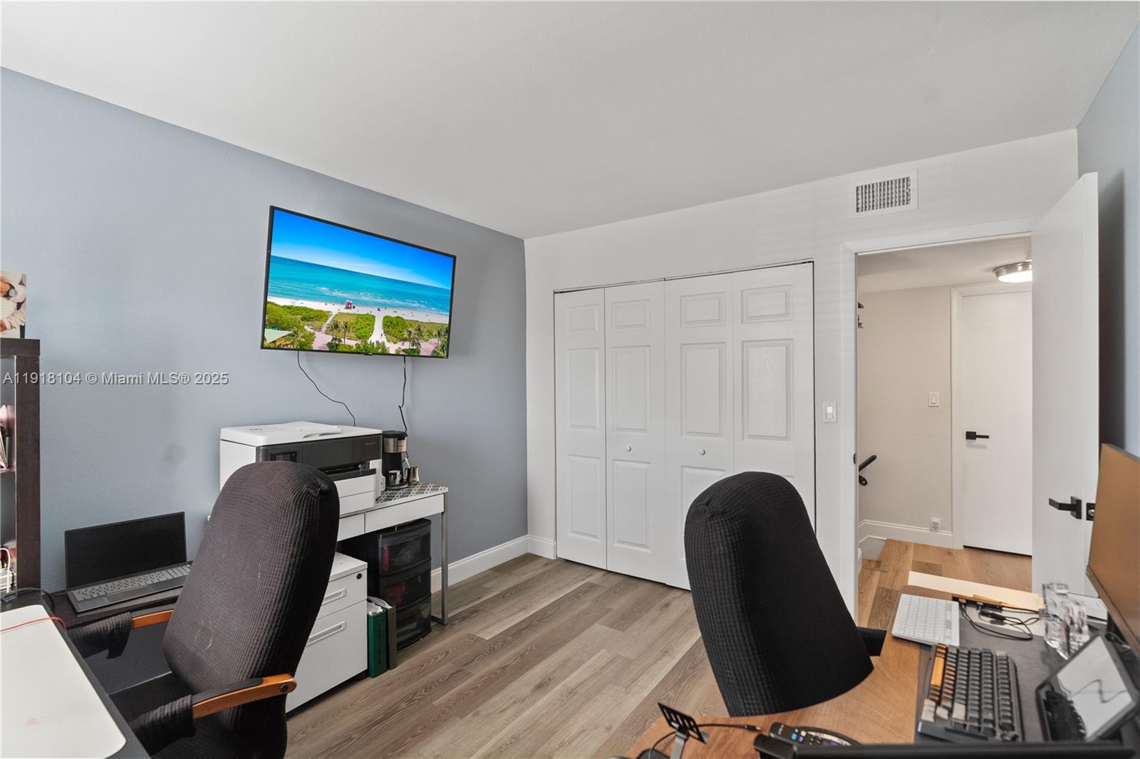 8089 Southwest 18th Court, Unit 27 Davie, FL 33324 - Photo 21 of 36 a view of a workspace with furniture and a workspace
