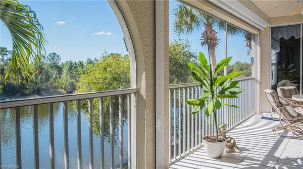a view of a balcony with outer view