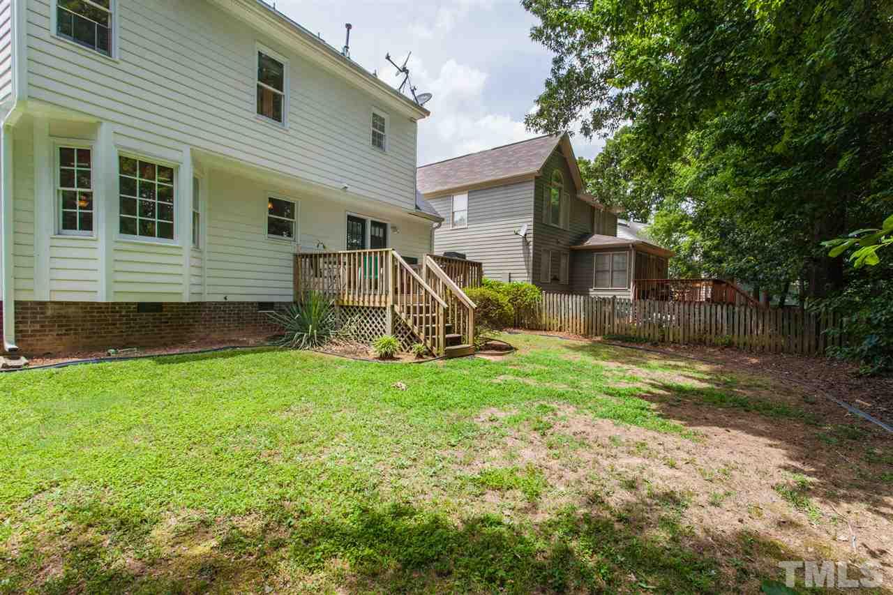 4308 Bartholomew Circle Raleigh, NC 27604 - Photo 22 of 29 a view of a house with backyard