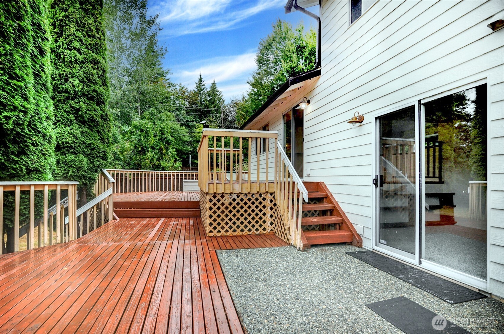 532 198th Street Southeast Bothell, WA 98012 - Photo 19 of 22 a view of a wooden deck with a yard