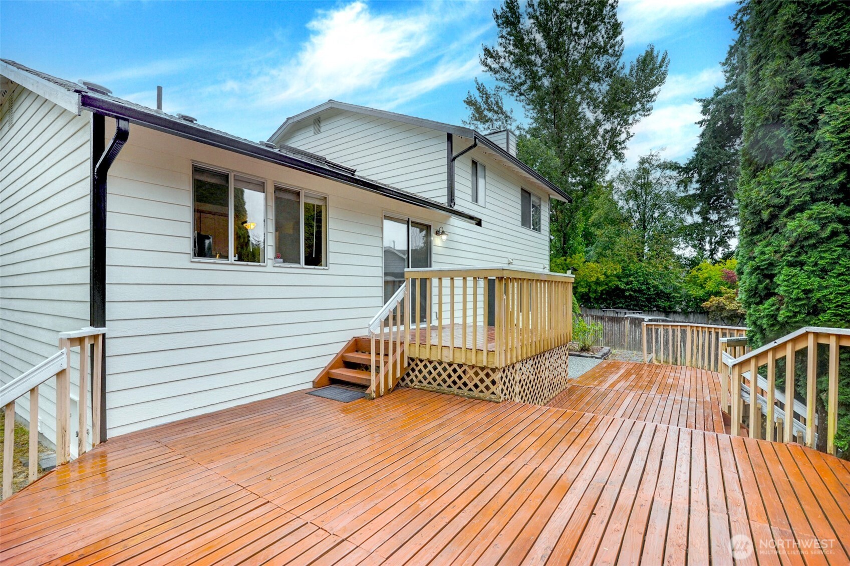 532 198th Street Southeast Bothell, WA 98012 - Photo 20 of 22 a view of a house with wooden deck front of house