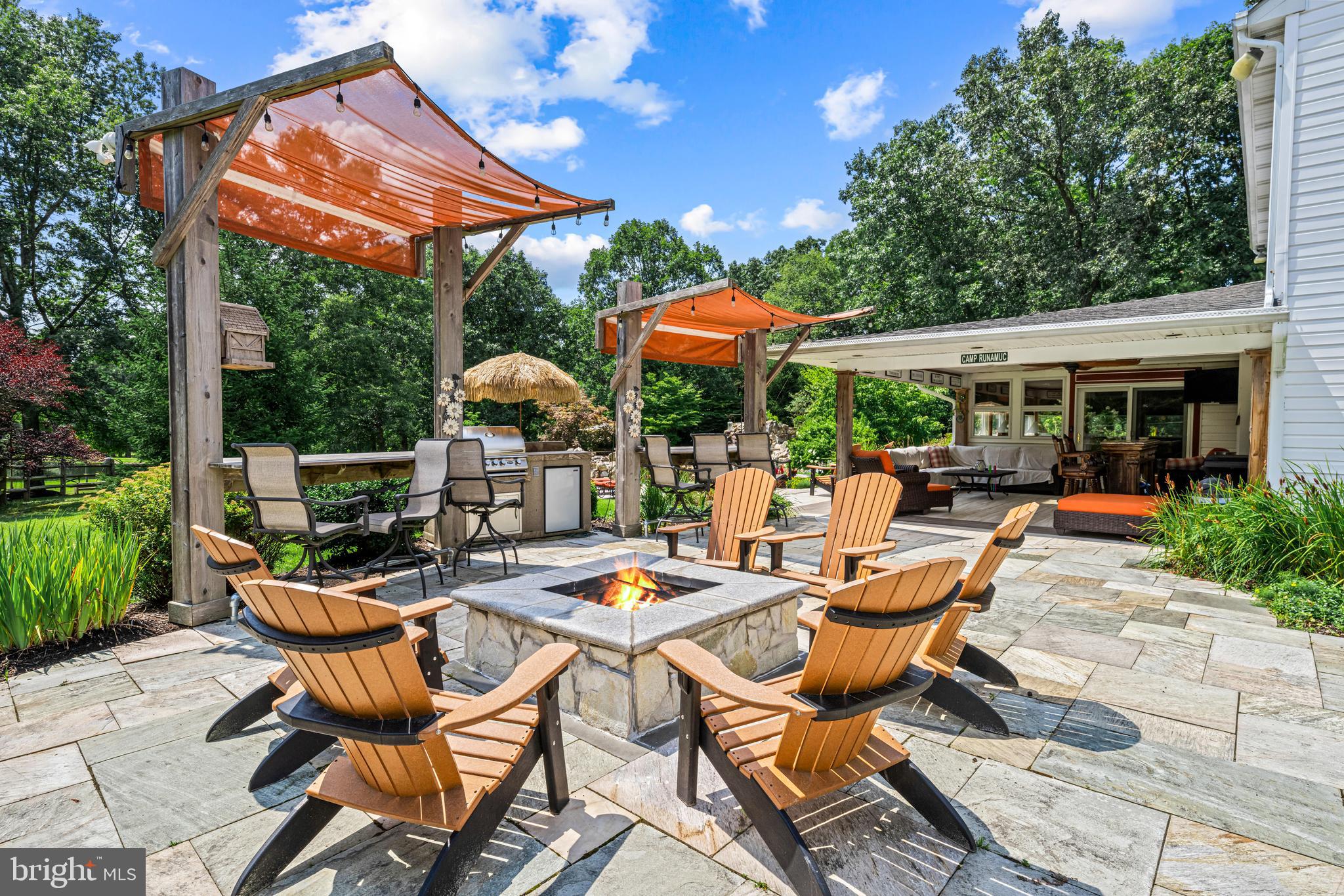 276 Forked Neck Road Shamong, NJ 08088 - Photo 20 of 86 Patio fire pit