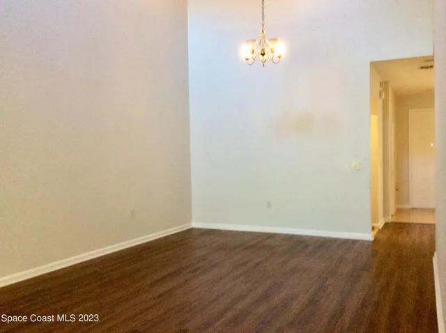 wooden floor in an empty room