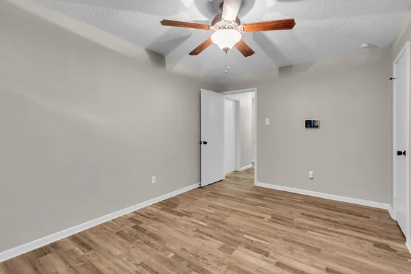 wooden floor in an empty room
