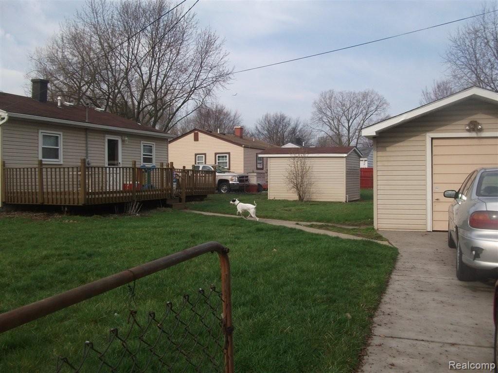 26008 Beverly Road Taylor, MI 48180 - Photo 15 of 21 backyard