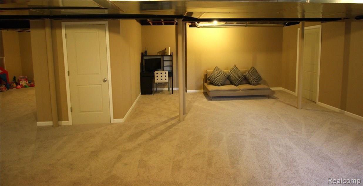 8608 East Pearson Road Utica, MI 48316 - Photo 35 of 44 Basement options: 5th bedroom, man-cave, woman-cave, play area, billiards or exercise area!