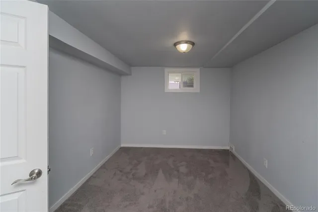 a view of empty room