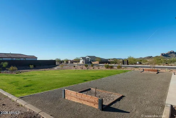 a view of outdoor space and yard