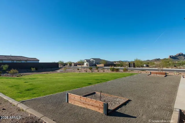 a view of outdoor space and yard