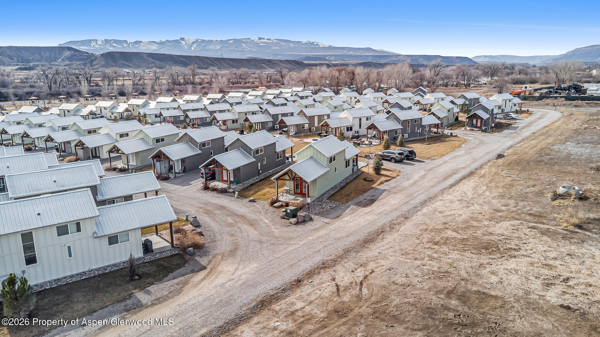329 River Frontage Road, Unit 44 Silt, CO 81652 - Photo 13 of 17 an aerial view of residential houses with outdoor space