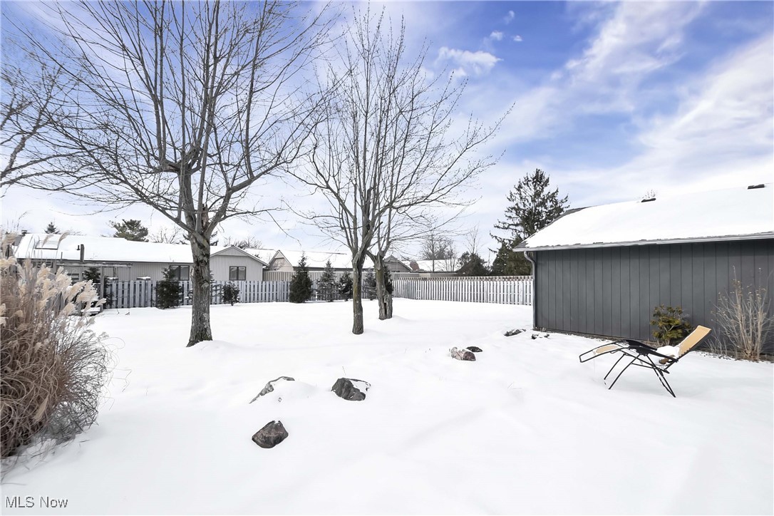 10778 Gate Post Road Strongsville, OH 44149 - Photo 34 of 40 View of snowy yard