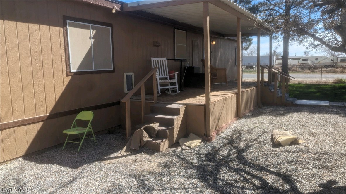 3530 North Blagg Road Pahrump, NV 89060 - Photo 11 of 27 Back of home