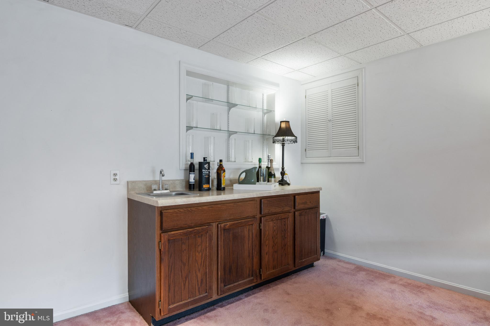 213 Hunters Ridge Road Lutherville-Timonium, MD 21093 - Photo 32 of 40 Lower Level Built-in Bar Area