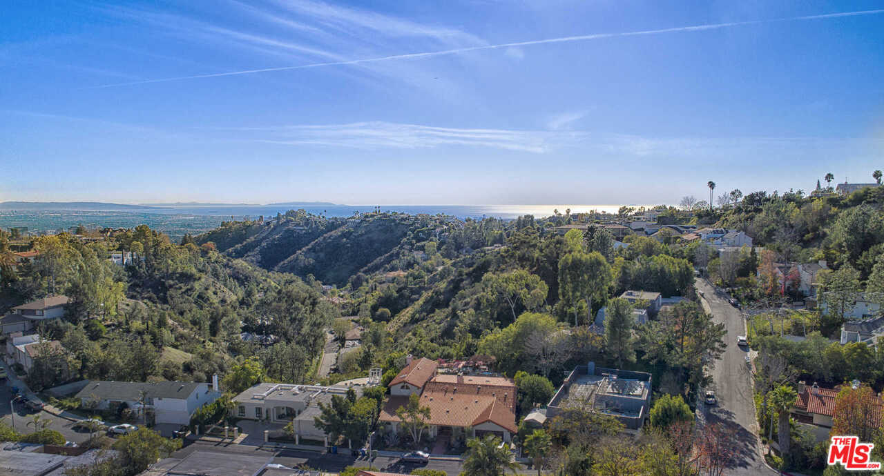 1410 Stradella Road Los Angeles, CA 90077 - Photo 19 of 24 an aerial view of multiple house