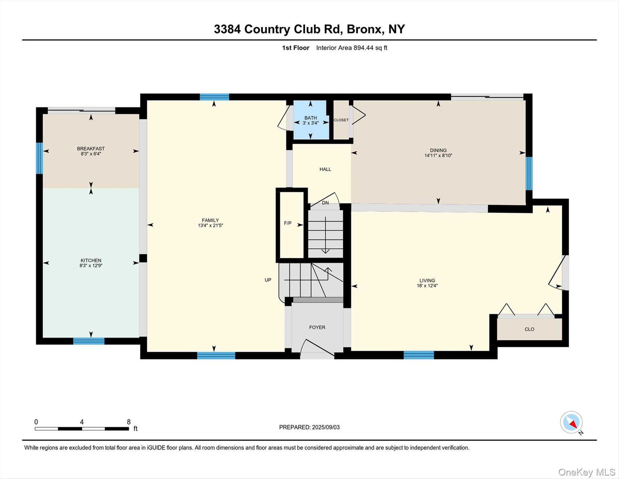 3384 Country Club Road Bronx, NY 10465 - Photo 46 of 48 View of property floor plan