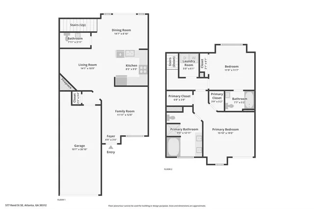 $389,800 | 577 Reed Street Southeast, Atlanta, GA 30312