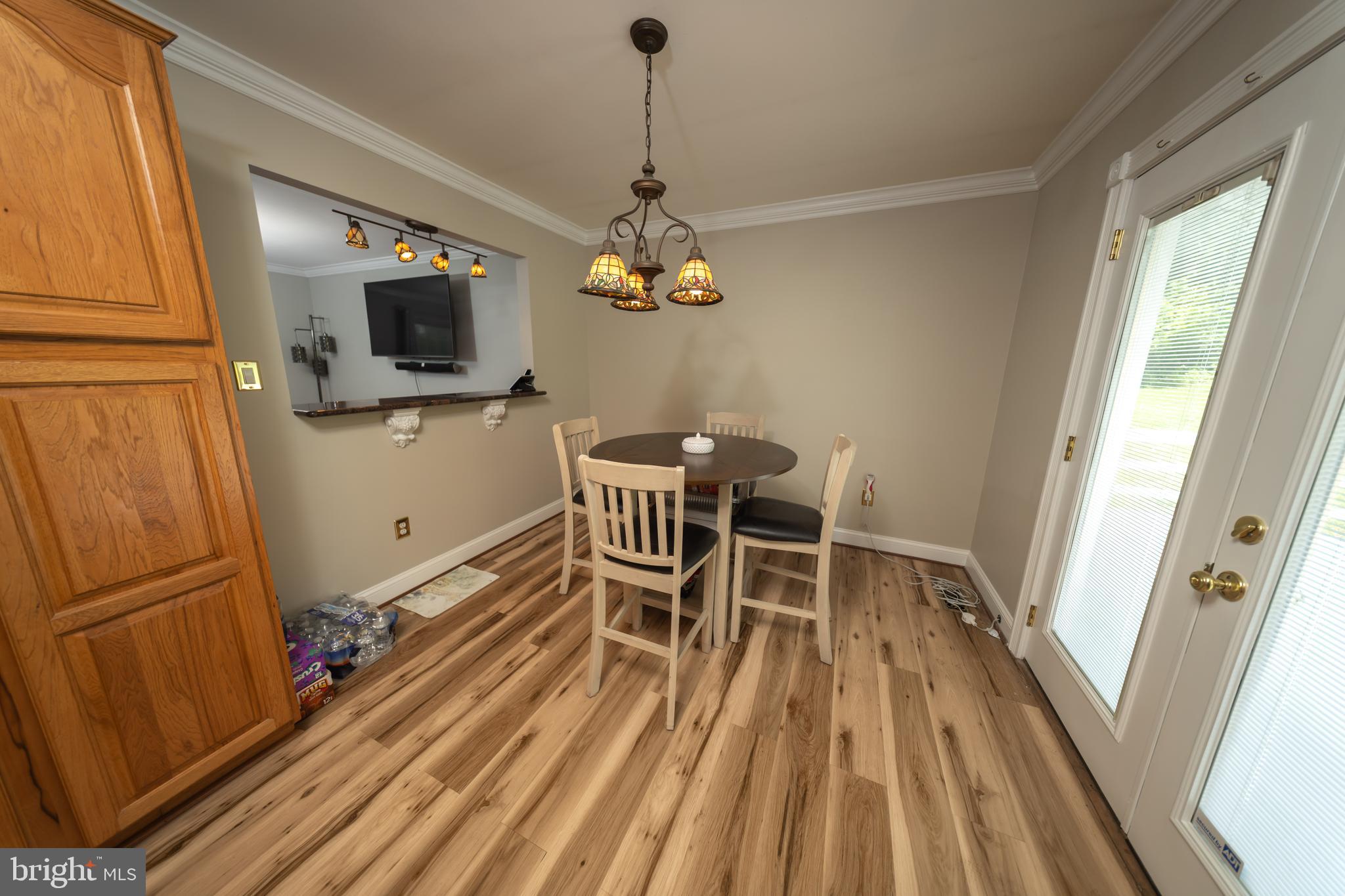 4179 Fiery Run Road Linden, VA 22642 - Photo 9 of 80 Eat-In Kitchen with Door Leading to Deck