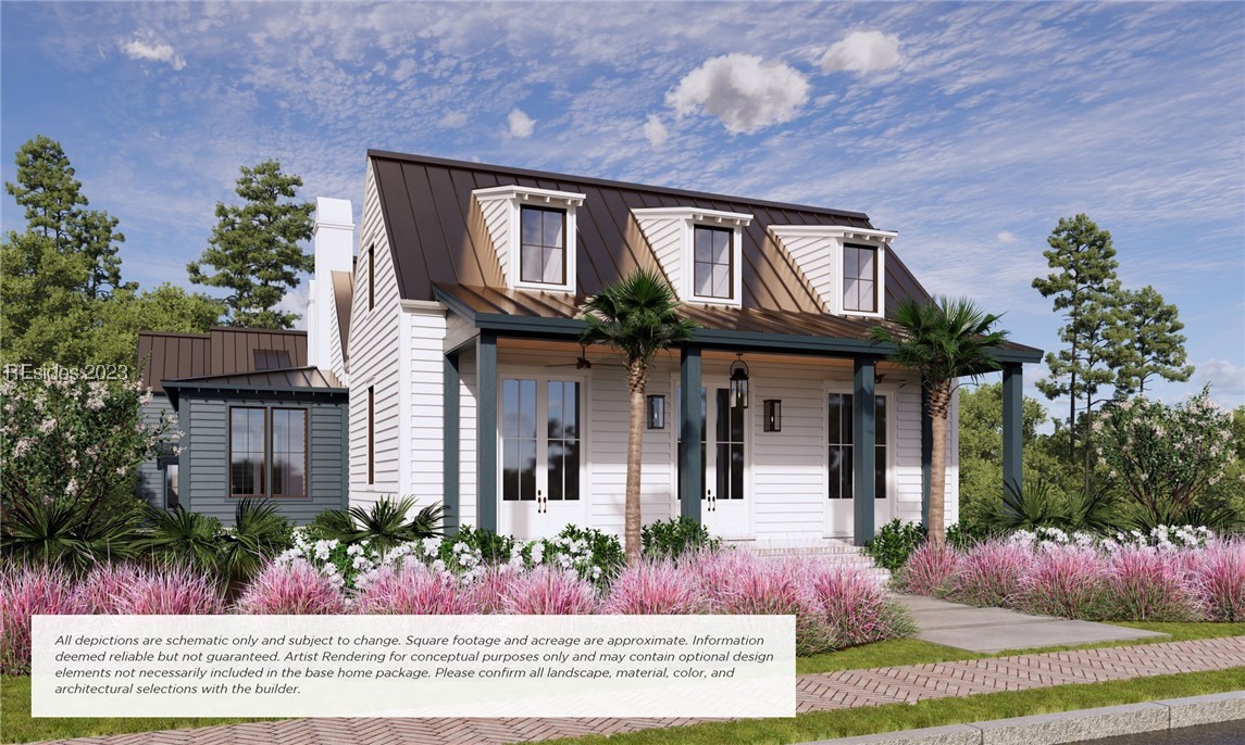 View of front facade