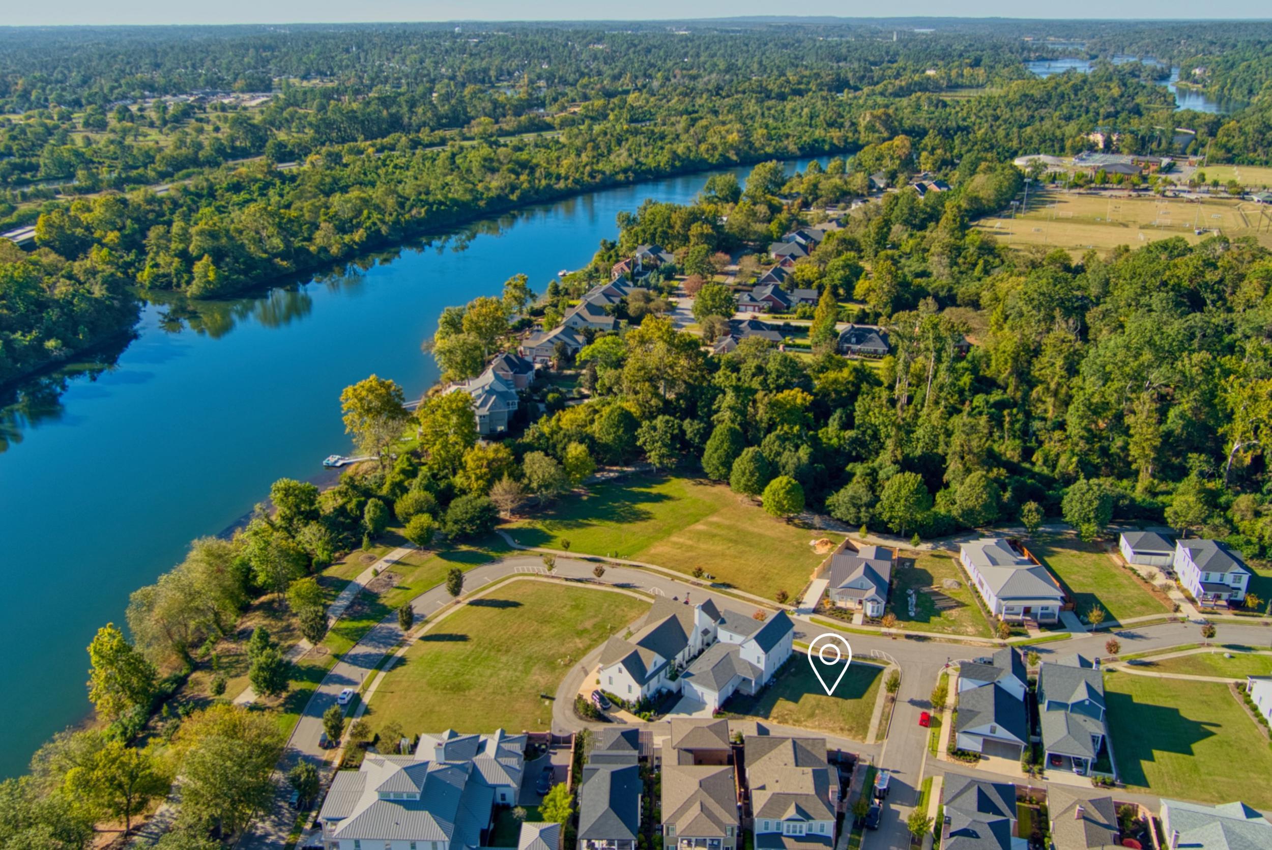 Lot 12 Railroad Avenue North Augusta, SC 29841 - Photo 12 of 20 The pin shows the location of the lot.