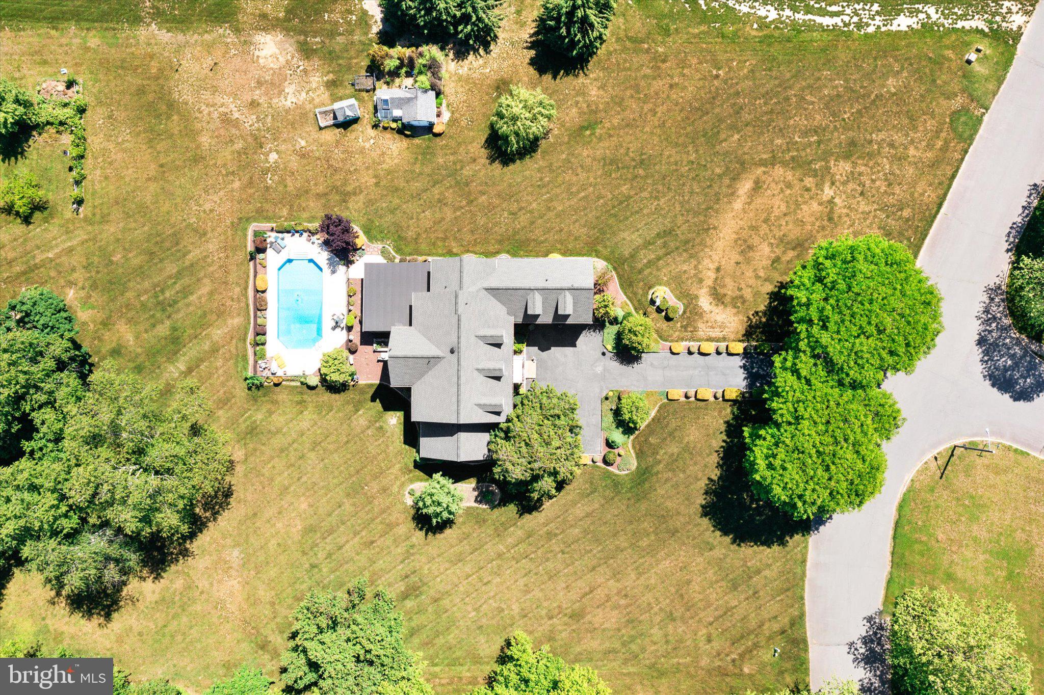 8 Carney Way Hamilton, NJ 08620 - Photo 58 of 66 Sprawling estate with serene poolside.