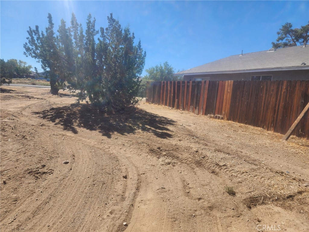 0 Spruce Street Hesperia, CA 92345 - Photo 4 of 5 a view of a backyard of the house