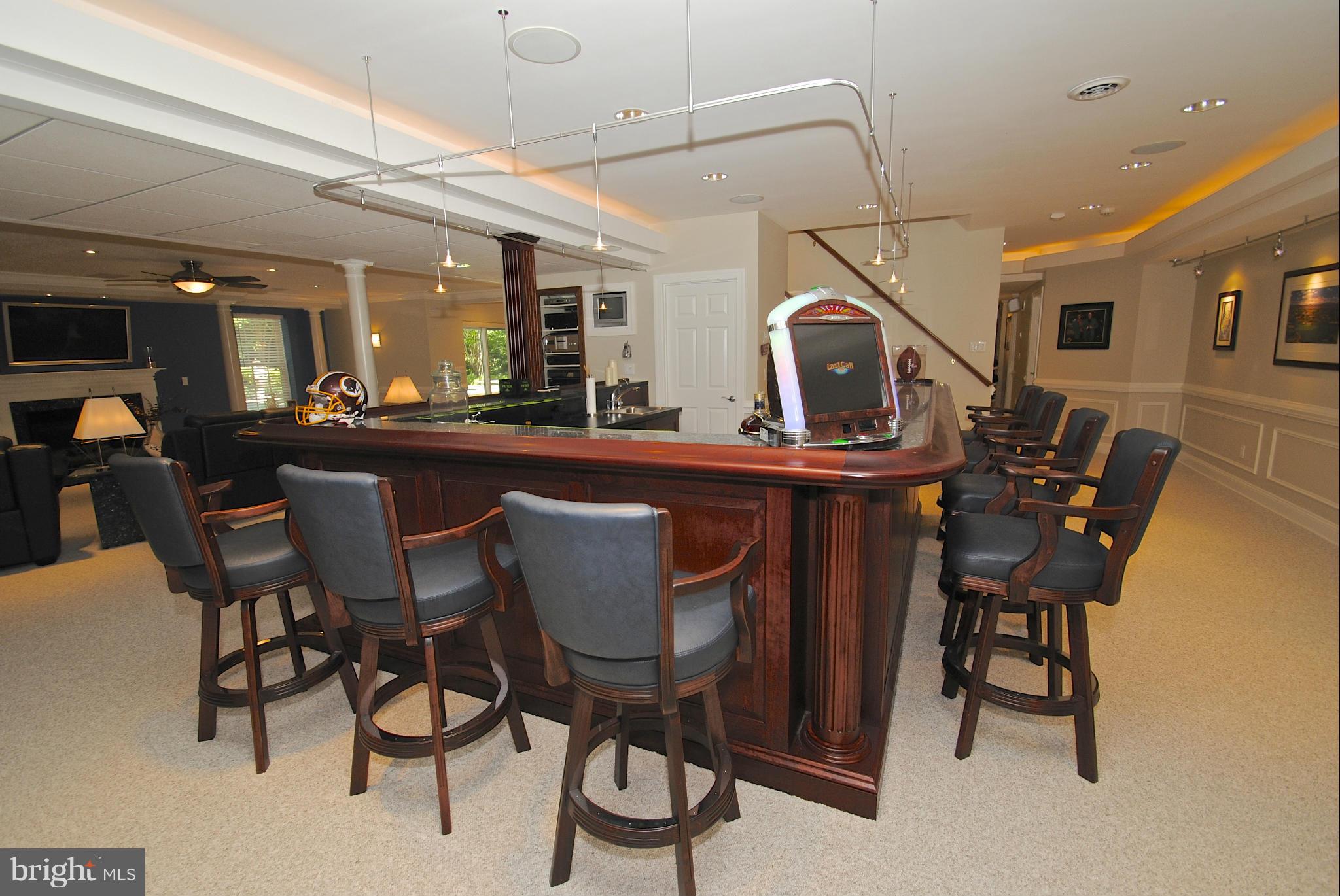 46 Colony Crossing Edgewater, MD 21037 - Photo 13 of 30 Granite cherry bar/icemaker/dishwasher/fridge
