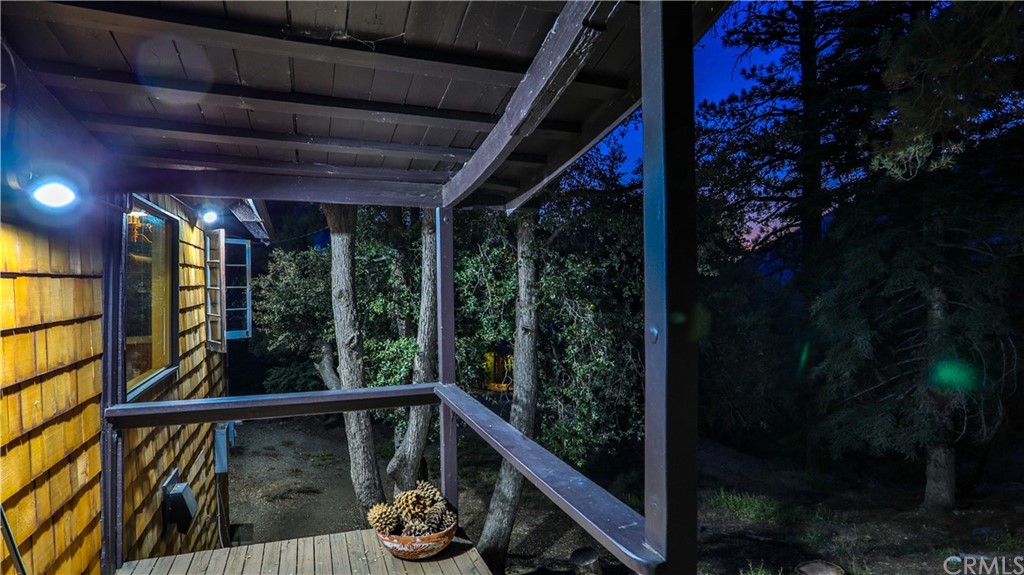 35 Manker Flats Mt Baldy, CA 91759 - Photo 40 of 48 a view of a balcony with furniture