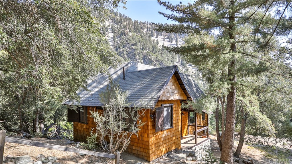 35 Manker Flats Mt Baldy, CA 91759 - Photo 5 of 48 a view of house with a tree