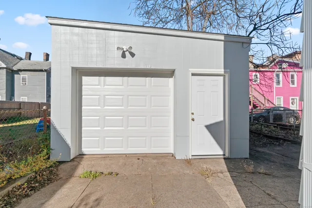 a view of a house with a outdoor space