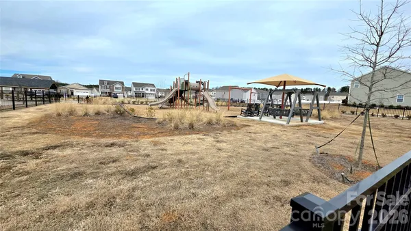 a view of a terrace with chairs