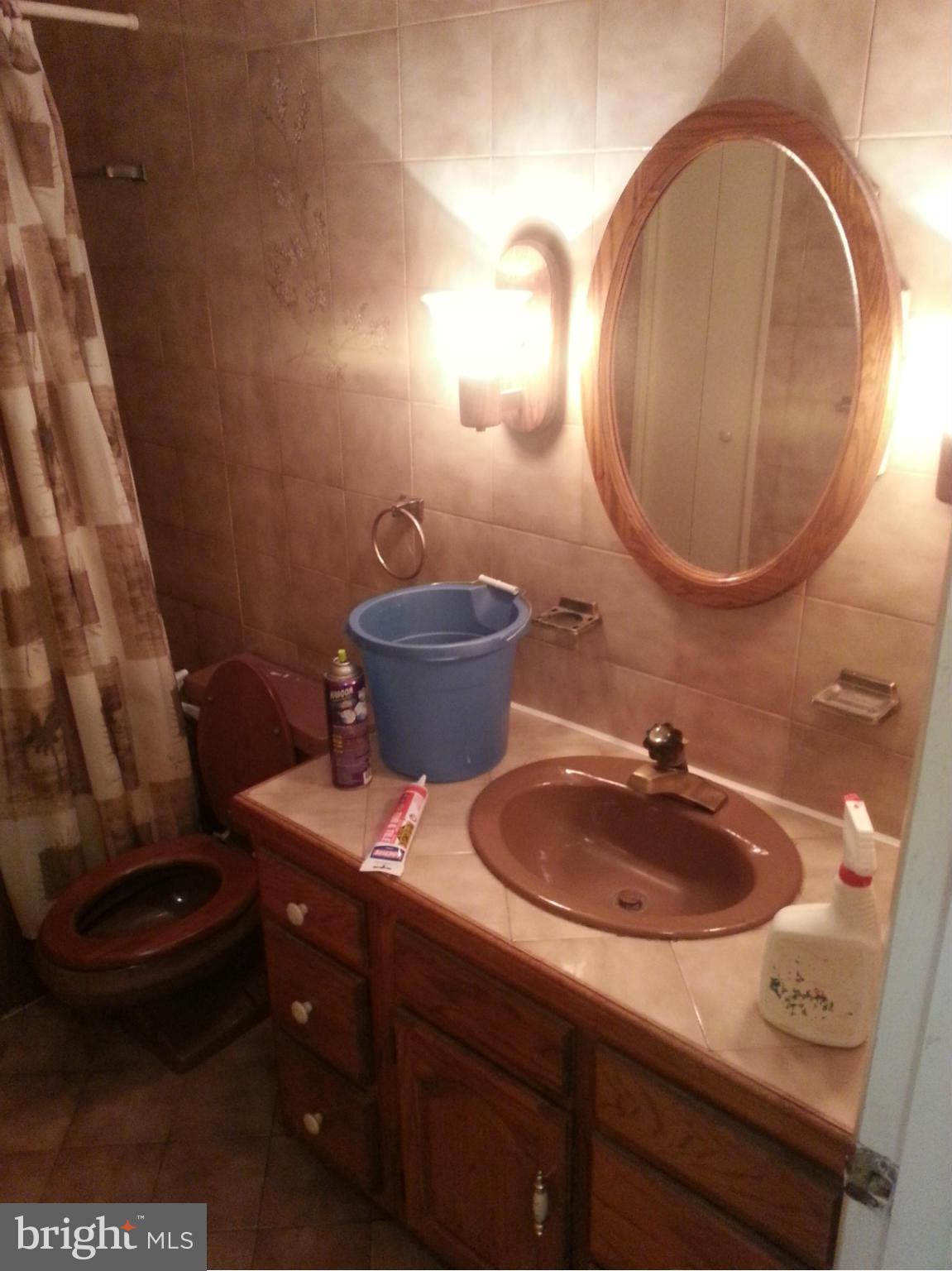 6707 Fordcrest Road Baltimore, MD 21237 - Photo 19 of 21 a bathroom with a sink and a mirror