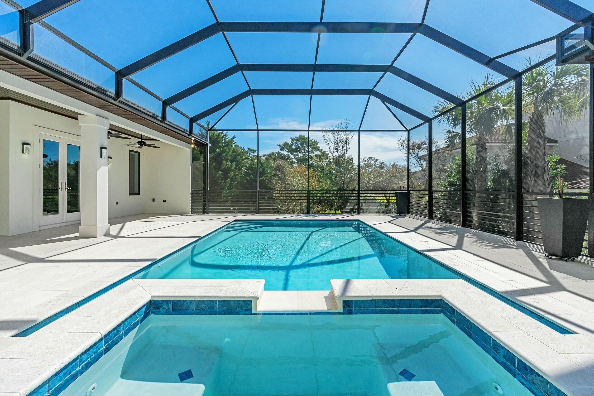 198 Emerald Ridge Santa Rosa Beach, FL 32459 - Photo 58 of 66 a room with pool view and wooden floor