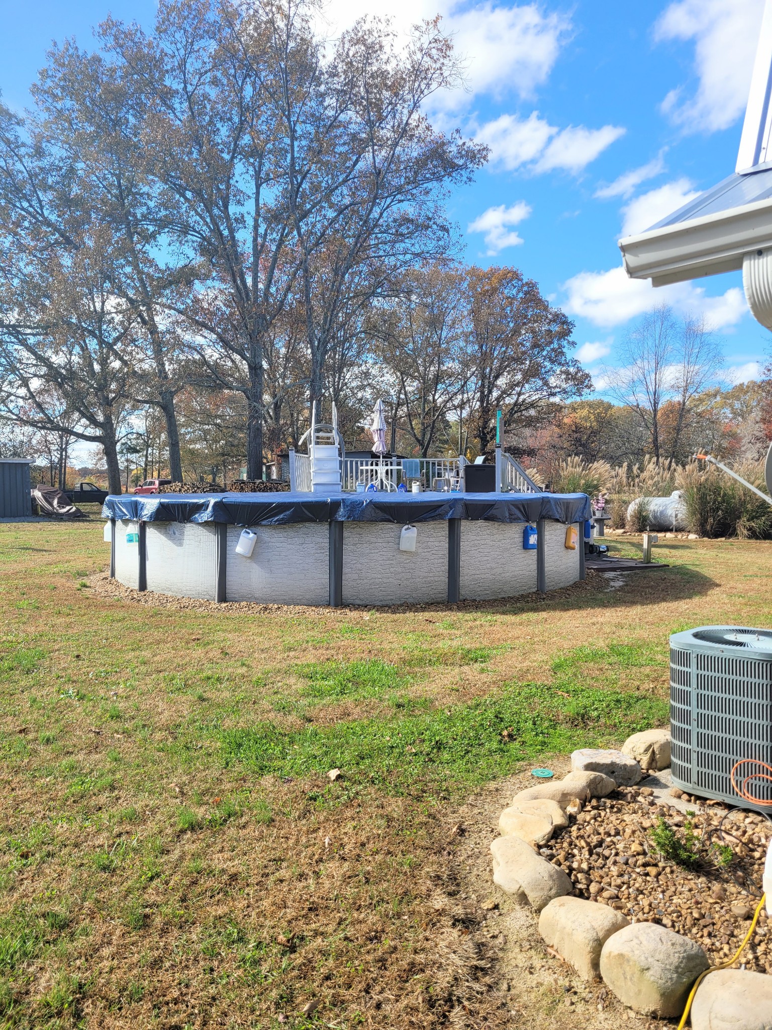196 Nate Floyd Road Manchester, TN 37355 - Photo 26 of 36 a view of a terrace with a garden