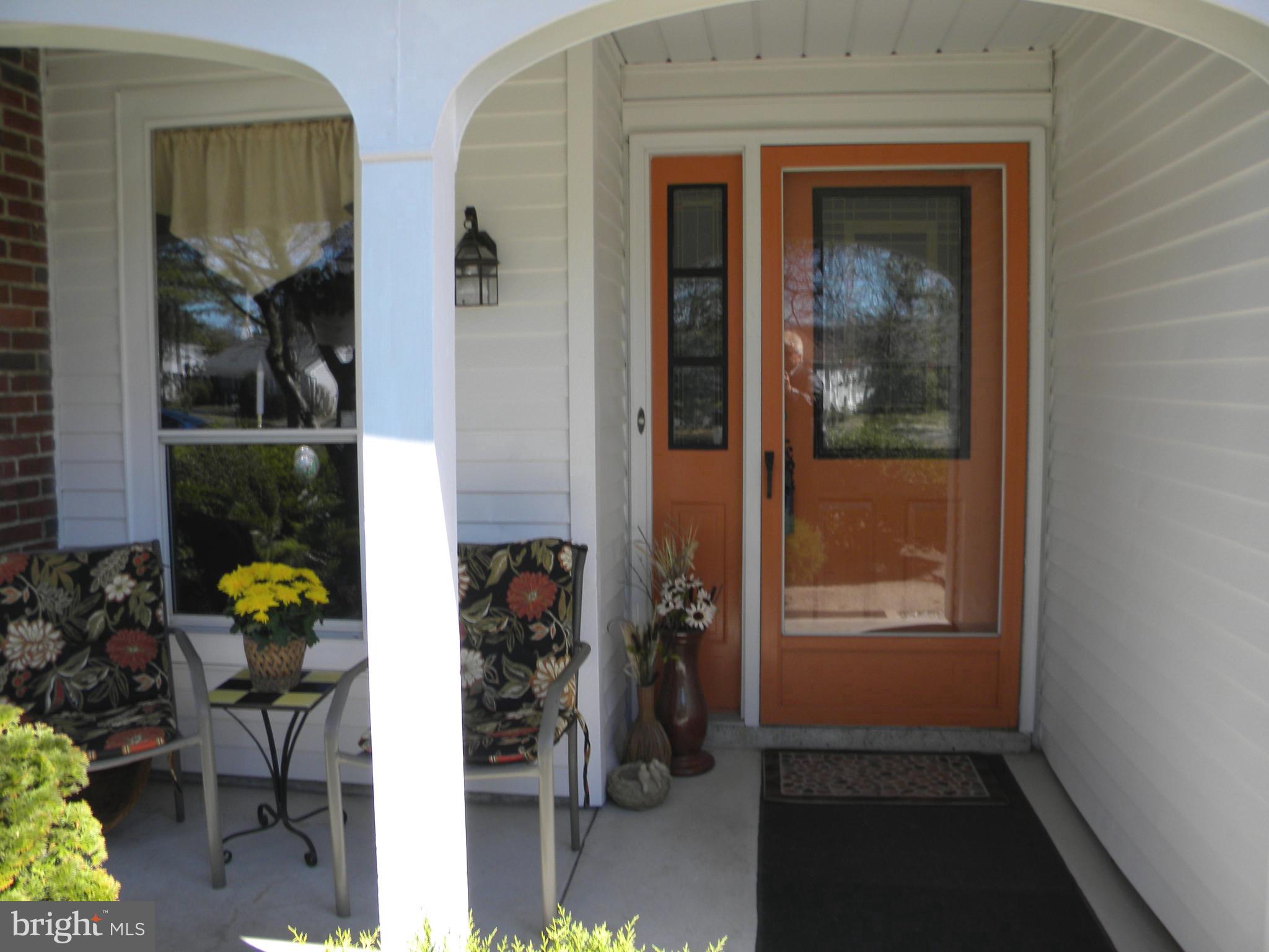 22 Dunstable Road Southampton, NJ 08088 - Photo 4 of 34 hallway with wooden door and furniture