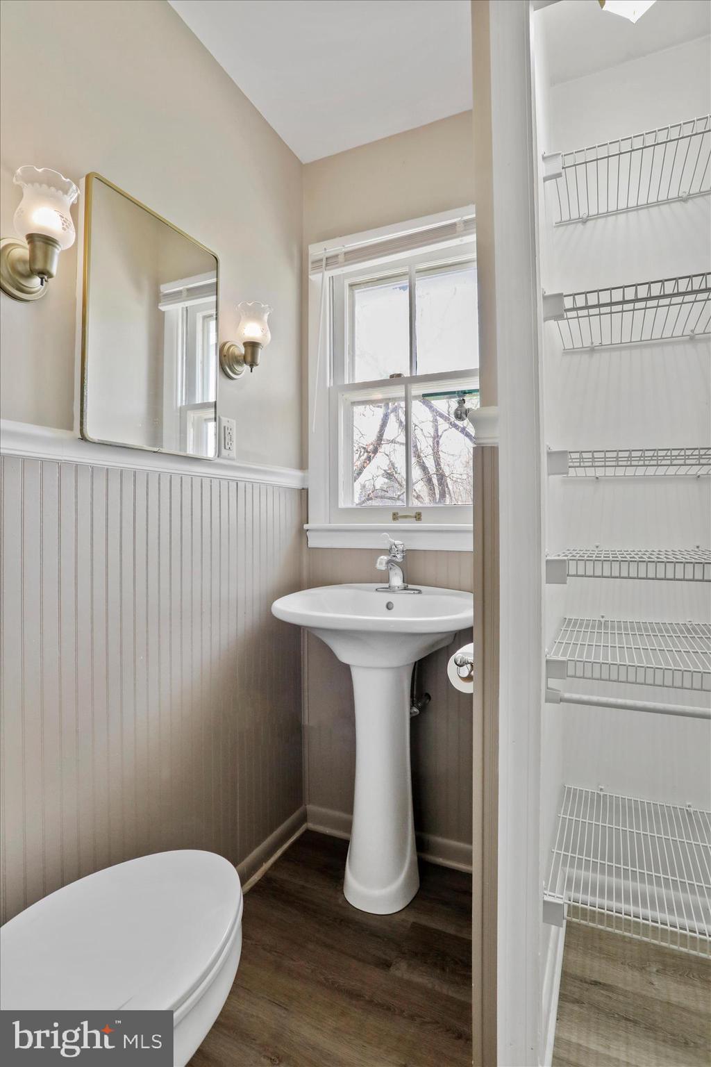 21938 Durberry Road Smithsburg, MD 21783 - Photo 19 of 55 a bathroom with a sink toilet and mirror
