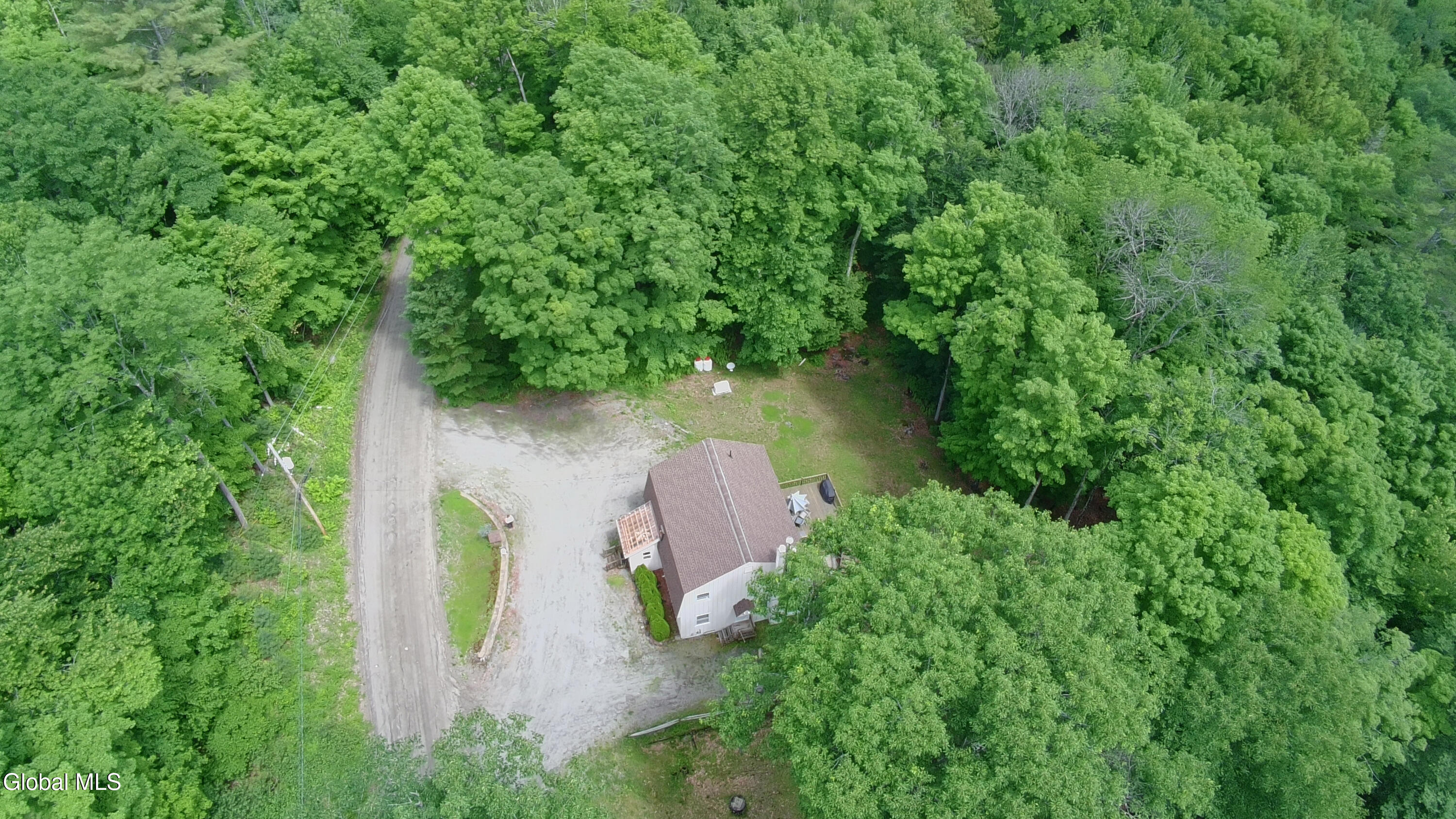 160 Antler Lake Road Johnsburg, NY 12886 - Photo 35 of 35 Aerial View 2