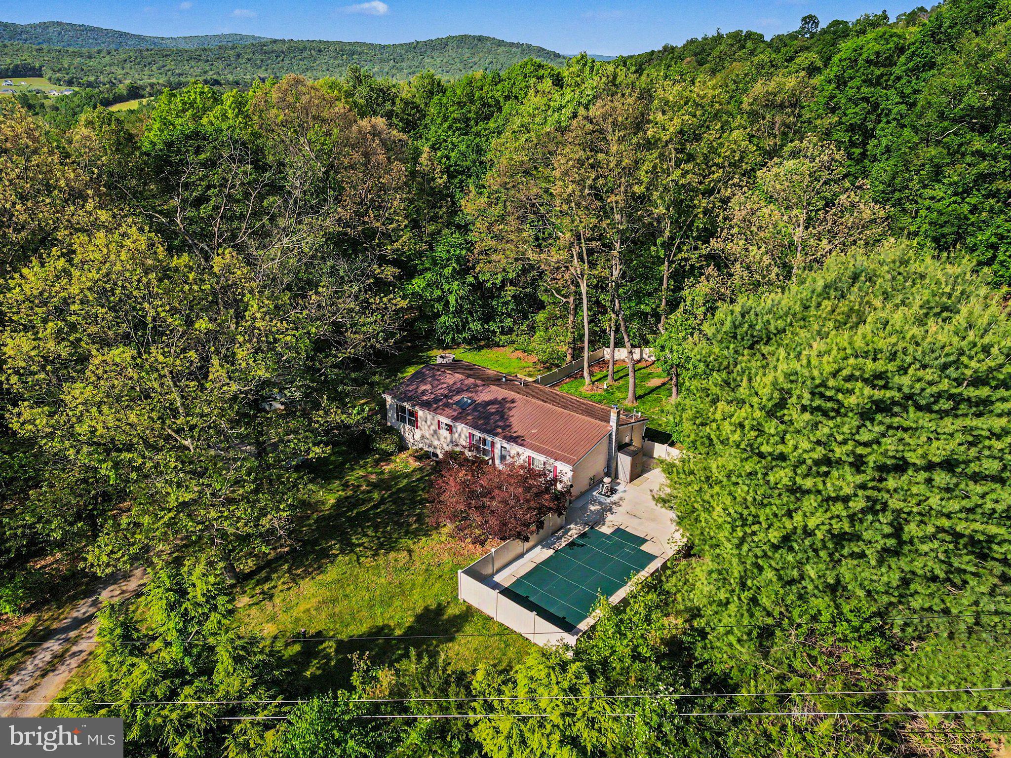 46 Pisgah Rest Shermans Dale, PA 17090 - Photo 33 of 36 an aerial view of a house with a yard