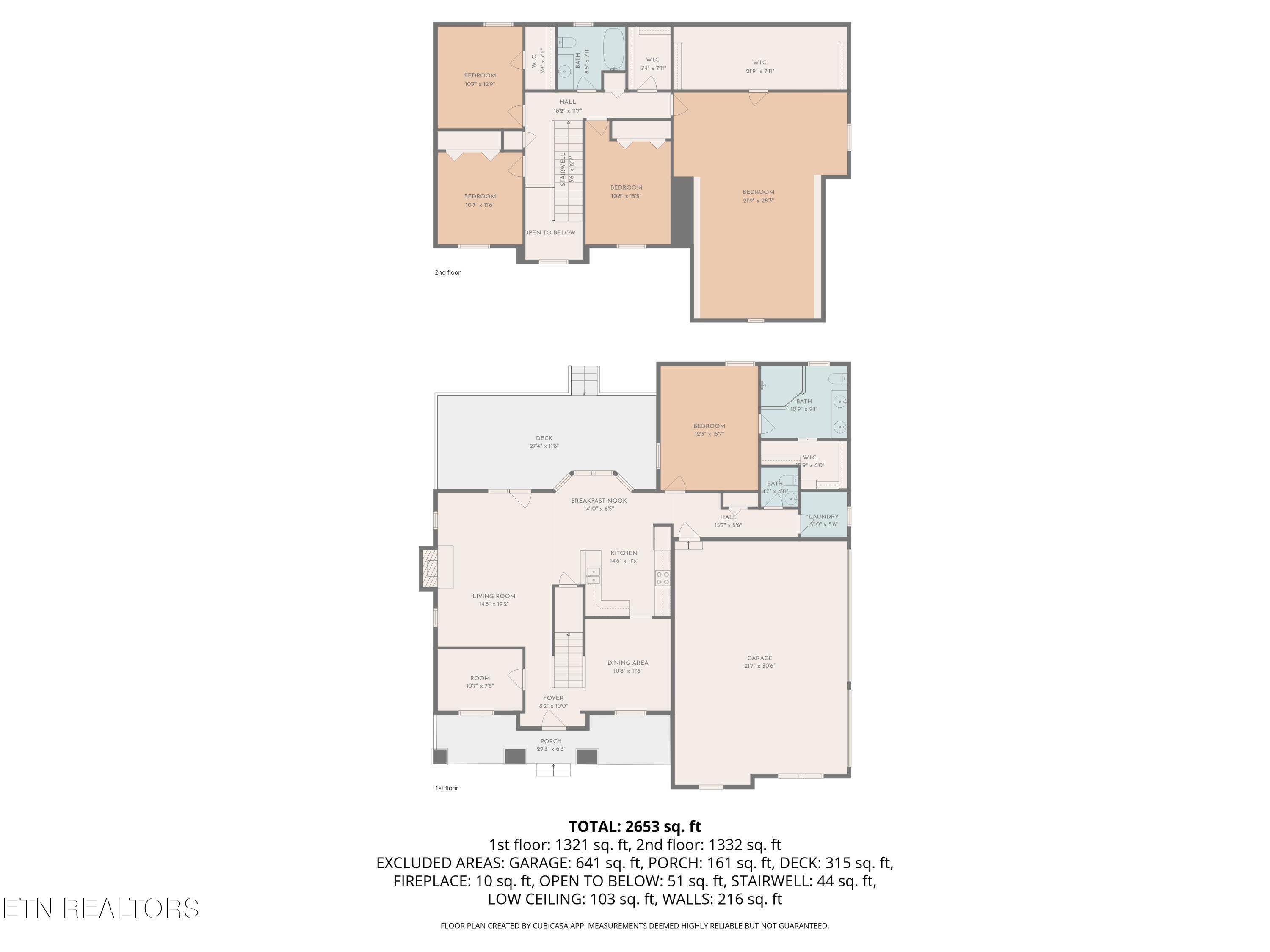 485 Broadberry Avenue Oak Ridge, TN 37830 - Photo 60 of 60 2D Floor Plan for 485 Broadberry Avenue_