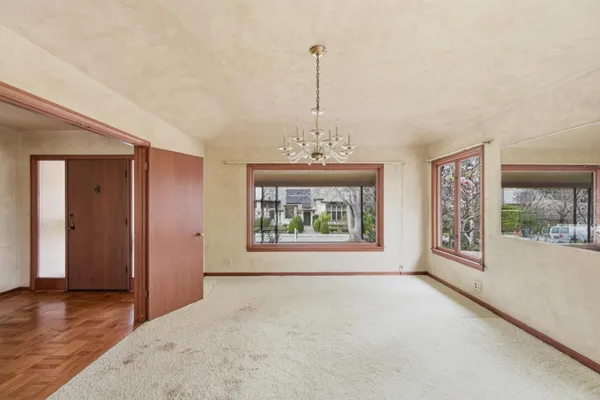 a view of livingroom with window