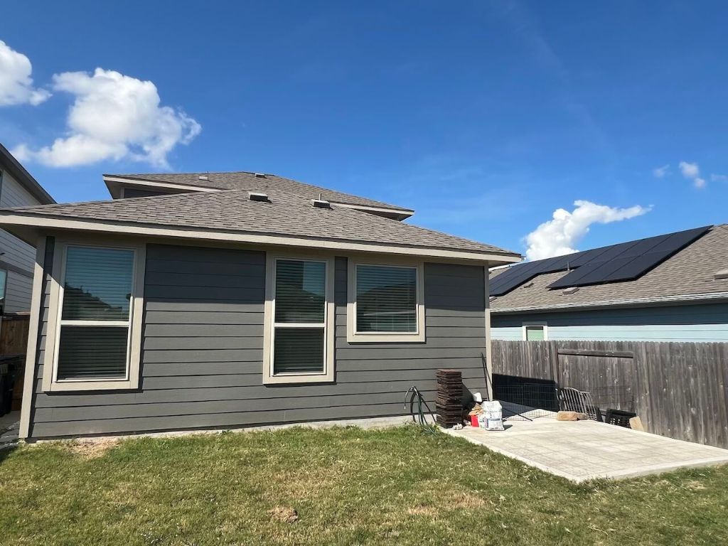 124 Old Stagecoach Road Jarrell, TX 76537 - Photo 38 of 40 a view of a house with a yard