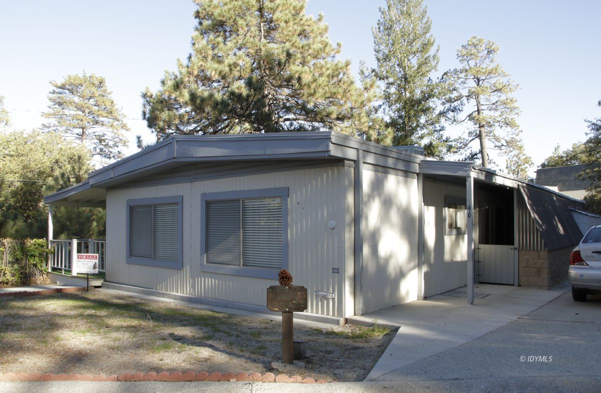 46 Pine Cove Road Idyllwild, CA 92549 - Photo 8 of 24 a front view of a house with garden