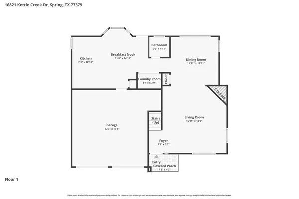 $2,040 | 16821 Kettle Creek Drive, Spring, TX 77379