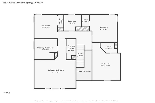 $2,040 | 16821 Kettle Creek Drive, Spring, TX 77379