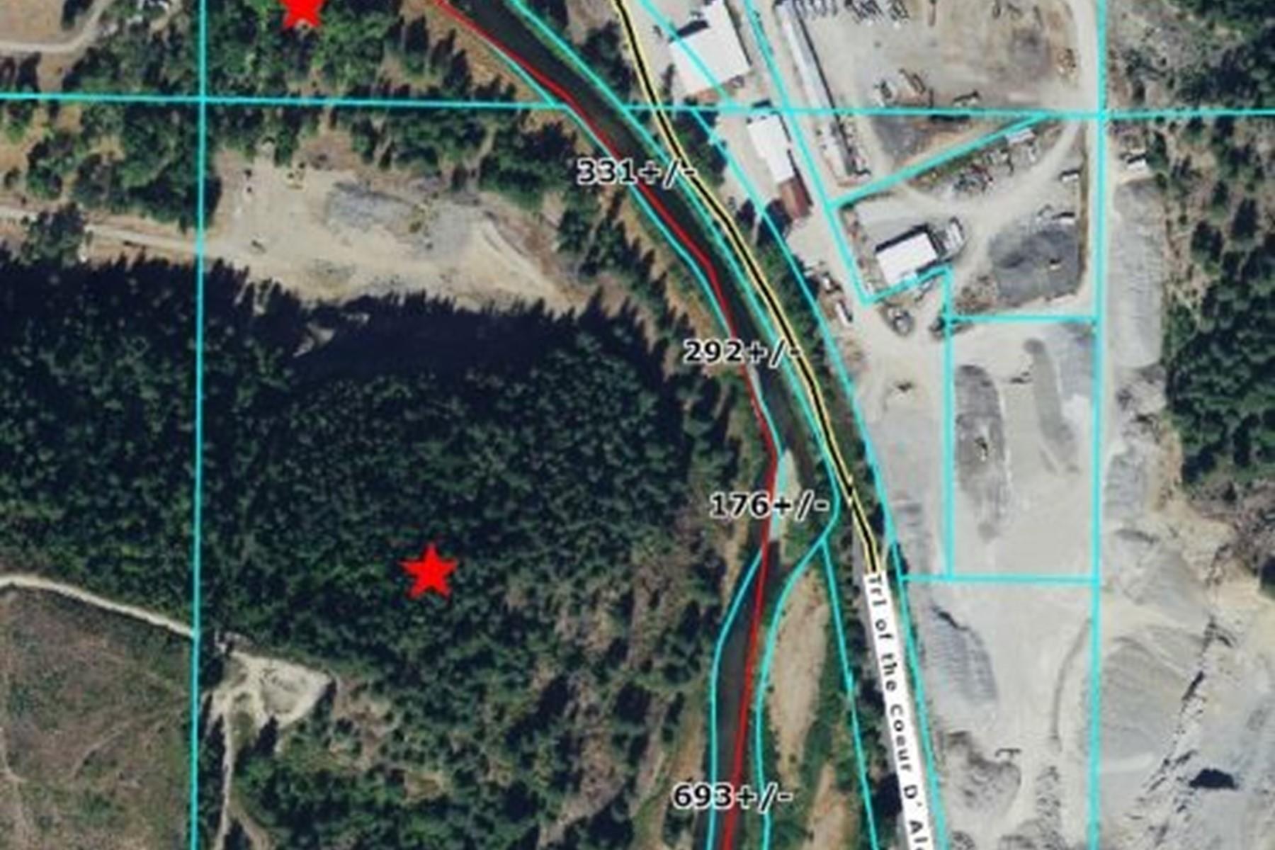 Nka Nka Coeur D'alene River Road Kingston, ID 83839 - Photo 30 of 30 Outline of Properties