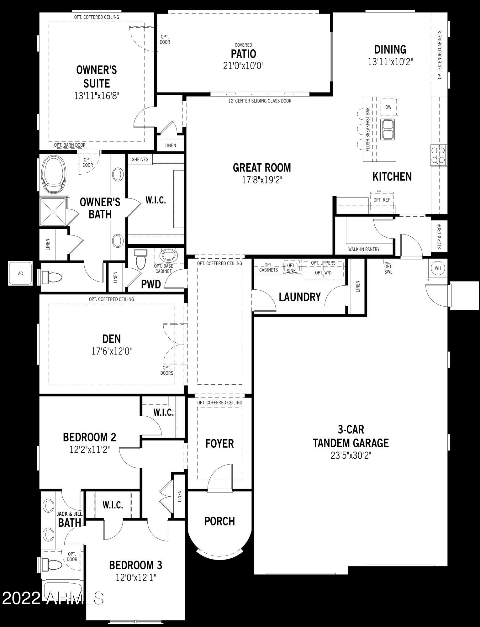 23021 East Maya Road Queen Creek, AZ 85142 - Photo 3 of 22 MEG_Calrosa_CR_Model_Calrosa_First Floor