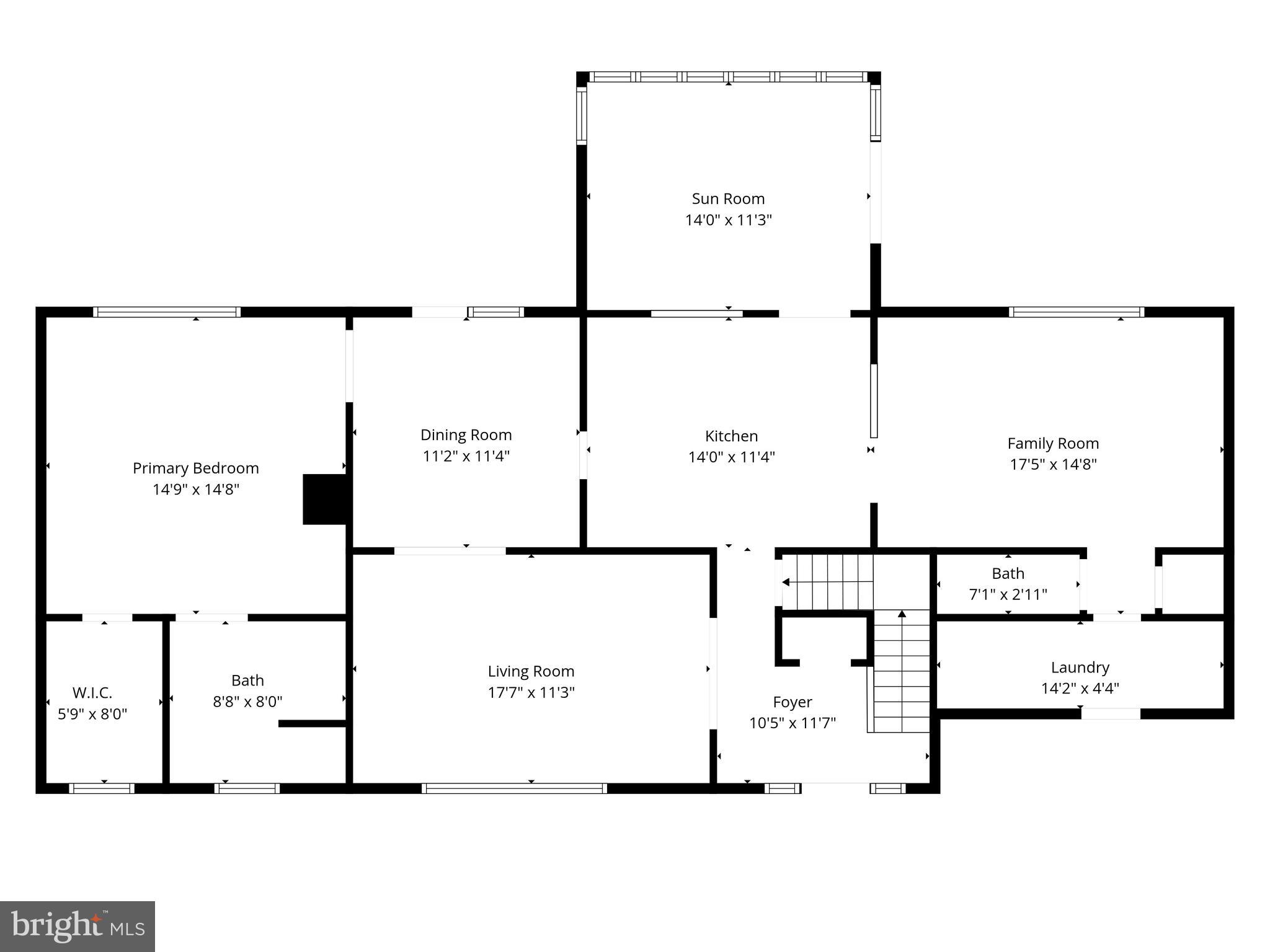 216 Revere Road Marlton, NJ 08053 - Photo 43 of 47 a picture of floor plan
