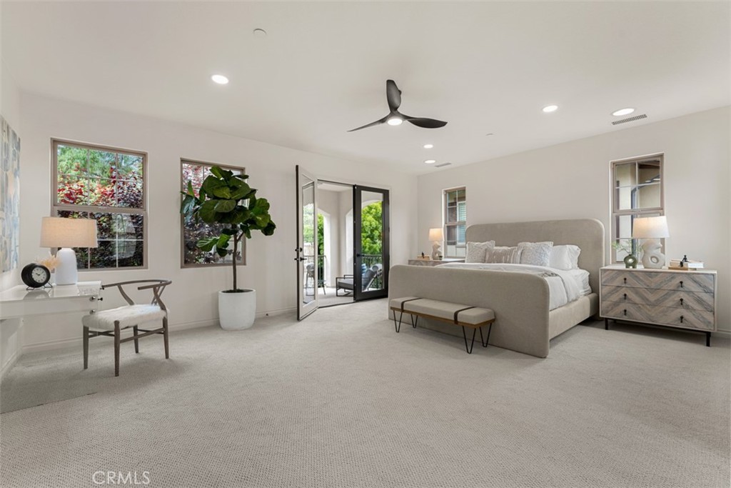 21 Via Nerisa San Clemente, CA 92673 - Photo 29 of 54 a bedroom with furniture and a large window