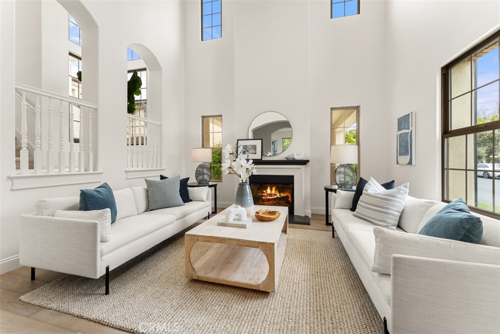 21 Via Nerisa San Clemente, CA 92673 - Photo 7 of 54 a living room with furniture and a fireplace